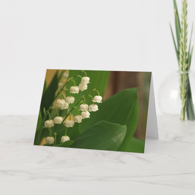 Lily of the Valley Card (Front)