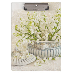 Lily Of The Valley Clipboard