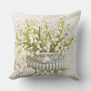 Lily Of The Valley  Cushion