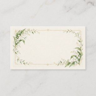 Lily of the Valley Enclosure Card