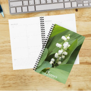 Lily of the Valley Floral Calendar Planner
