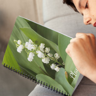 Lily of the Valley Floral Calendar Planner