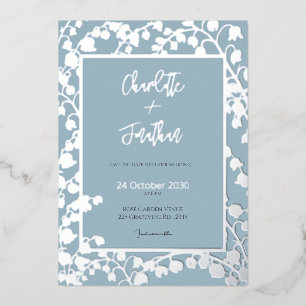 Lily of the Valley Floral Garden Wedding Gold   