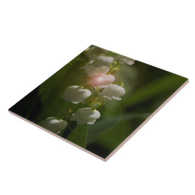 Lily Of The Valley Floral Tile (Side)