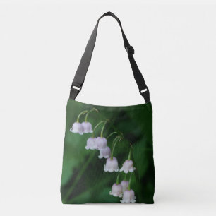 Lily-of-the-Valley Flower Crossbody Bag