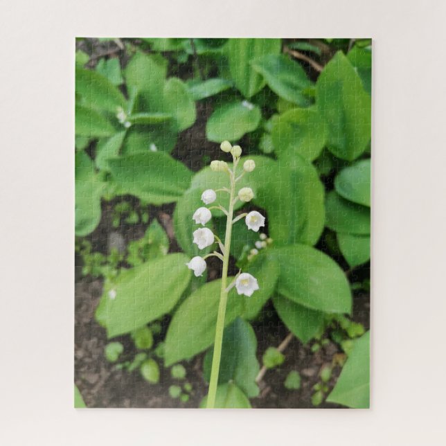 Lily of the Valley Flower Jigsaw Puzzle (Vertical)