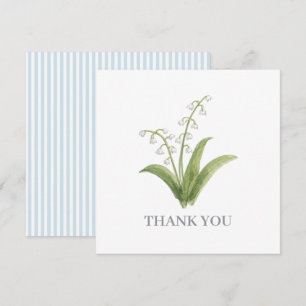 Lily of the Valley Flower Painting Thank You Invitation