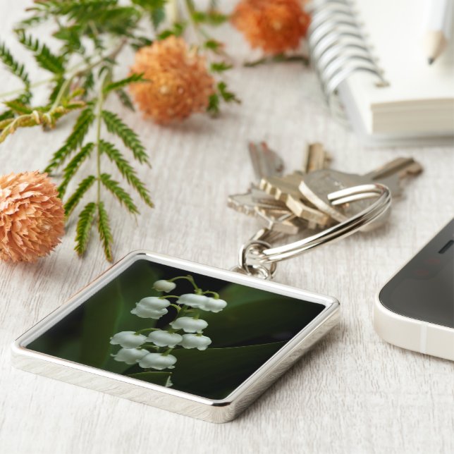 Lily of the Valley Key Ring (Side)