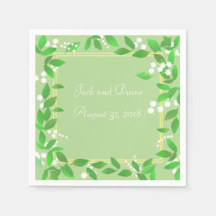 Lily of the Valley Napkins