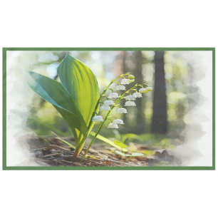 Lily of the valley National Flower Finland large  Tablecloth