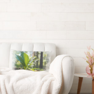 Lily of the valley National Flower Finland Lumbar Cushion