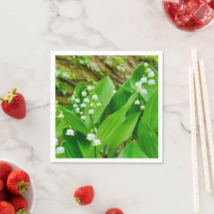 Lily of the Valley Paper Napkins