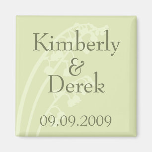 Lily of the Valley • Save the Date Magnet