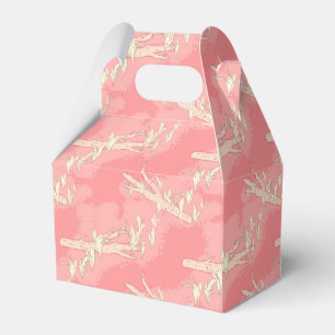 Lily-of-the-valley spring flowers pink    favour box