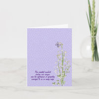 Lily of the Valley sympathy thank you