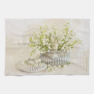Lily Of The Valley Tea Towel