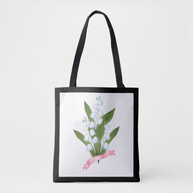 Lily of the valley tote bag (Front)