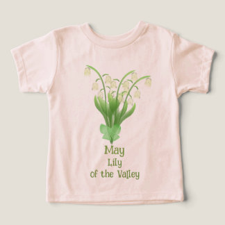 Lily Of the Valley Watercolor May Birthday