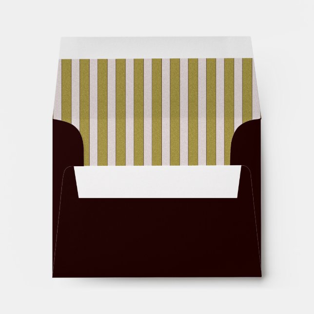 Lily Of The Valley ~ Wedding Invitation Collection Envelopes (Back (Bottom))