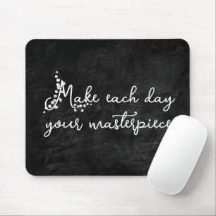 Lily of the Valley with Quote   Mouse Pad