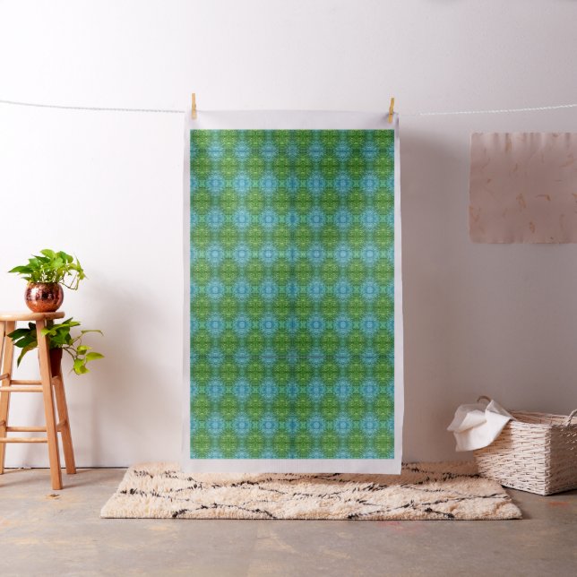 LILY PAD cotton twill barkcloth | m3galleryStudio Fabric (In Situ)
