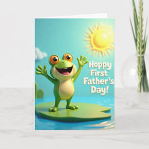Lily Pad Fathers Day Card