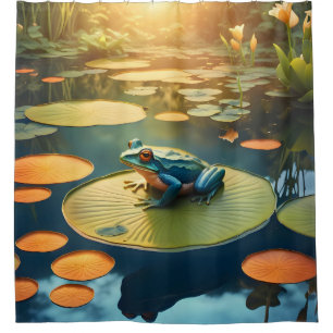 Lily Pad King Shower Curtain