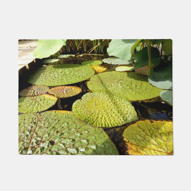 Lily Pads Door Mat (Front)
