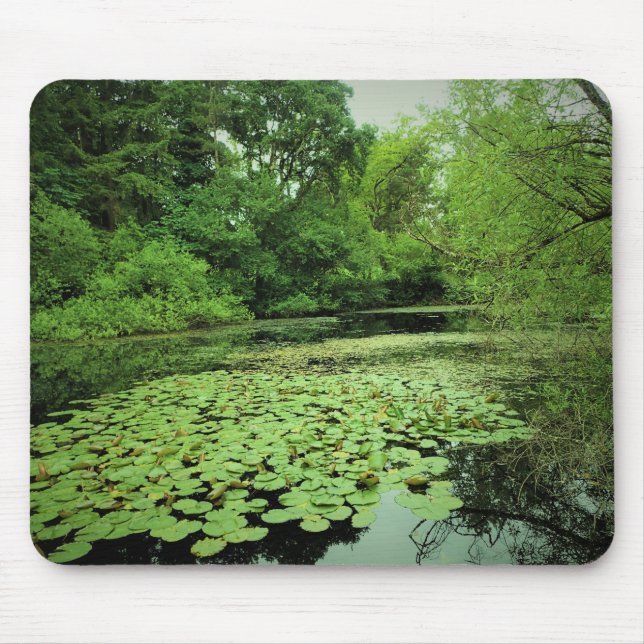 Lily Pads on the Pond Mouse Pad (Front)