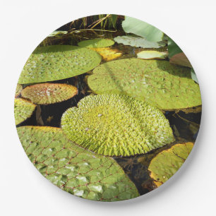 Lily Pads Paper Plate