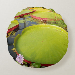 Lily Pads Round Cushion
