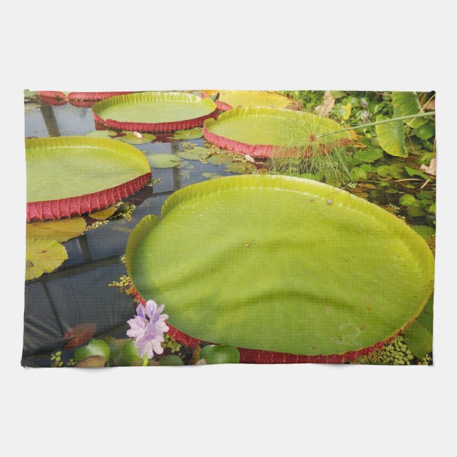 Lily Pads Tea Towel (Horizontal)