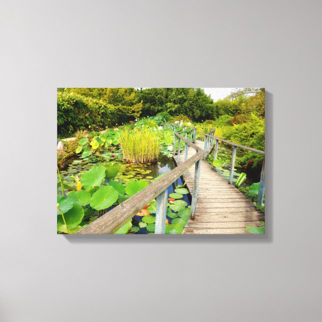 Lily Pond Canvas Print (Front)