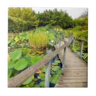 Lily Pond Ceramic Tile