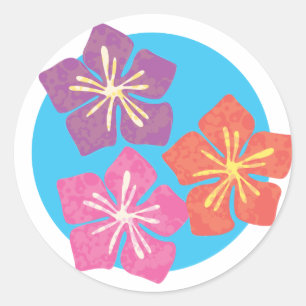 Lily Pond Classic Round Sticker