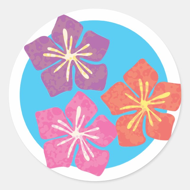 Lily Pond Classic Round Sticker (Front)