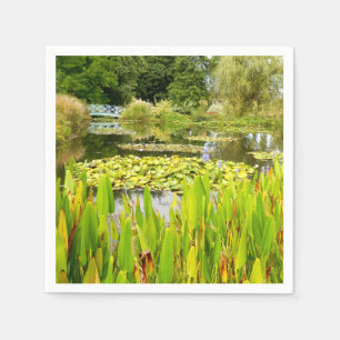 Lily Pond Paper Napkins