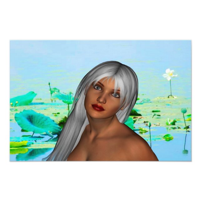 Lily Pond Photo Print (Front)