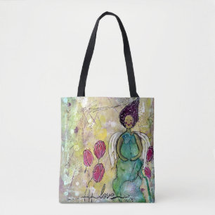 Lily Pop Tote Bag