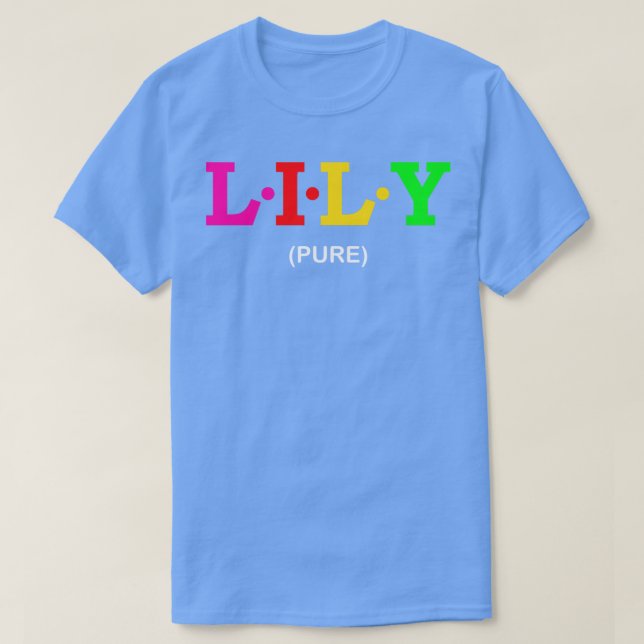 Lily Pure T-Shirt (Design Front)