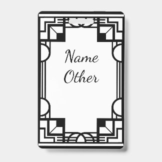 Lily Shadow Fairy ID Badge