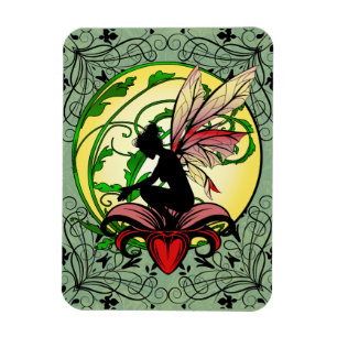 Lily Shadow Fairy Magnet