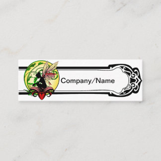 Lily Shadow Fairy Mini Business Card
