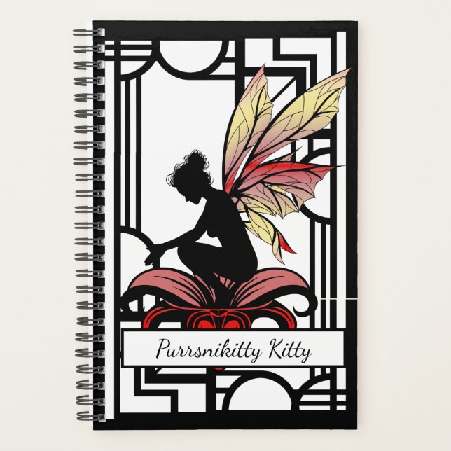 Lily Shadow Fairy Planner (Front)