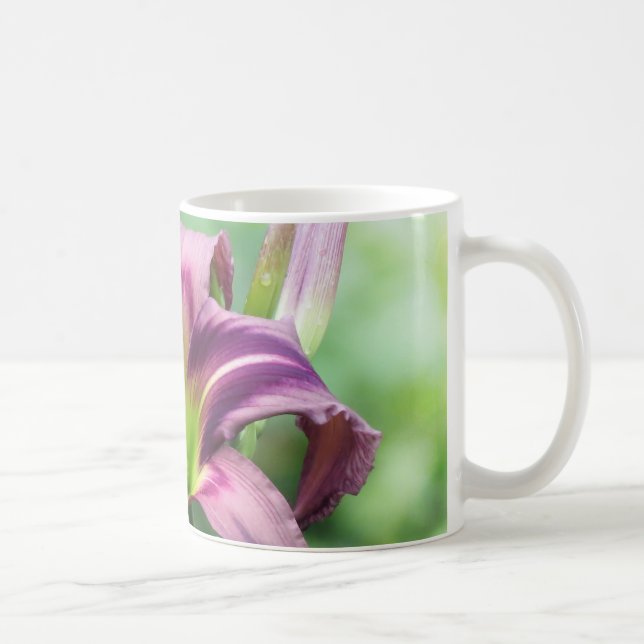 Lily Star - Daylily Coffee Mug (Right)