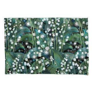 Lily Valley Seamless Pattern Background Pillowcase