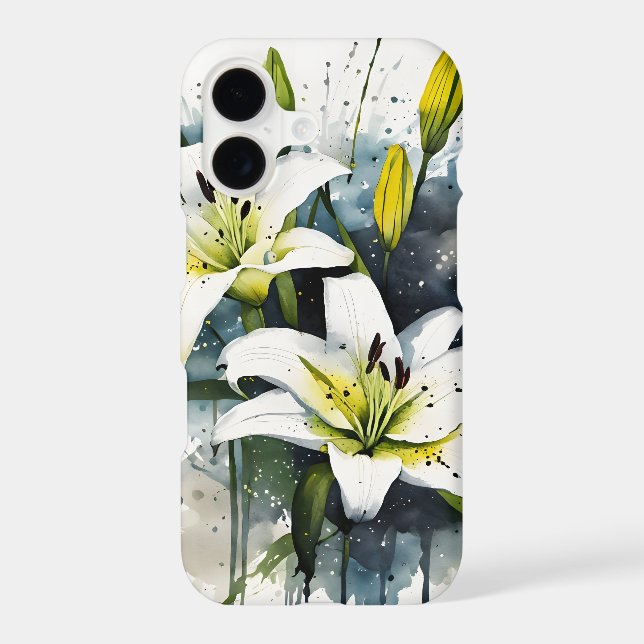 Lily - Watercolor flowers (Back)