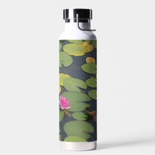 Lilypad Pond Painting Monet Water Bottle