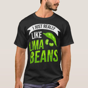 Lima Beans Plant Growing Planting T-Shirt