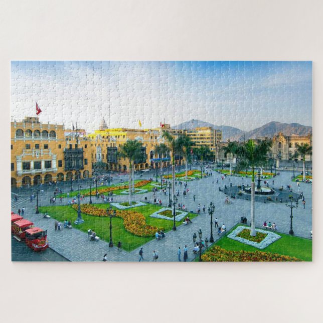 Lima, Peru Photograpic Jigsaw Puzzle (Horizontal)